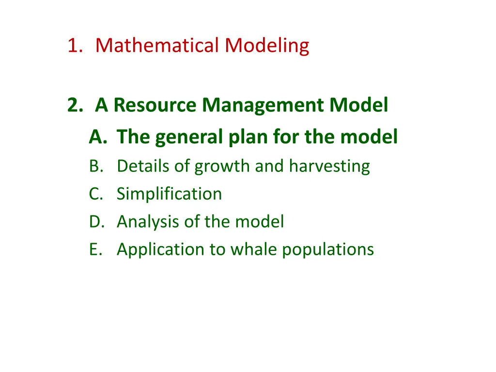 1 mathematical modeling 2