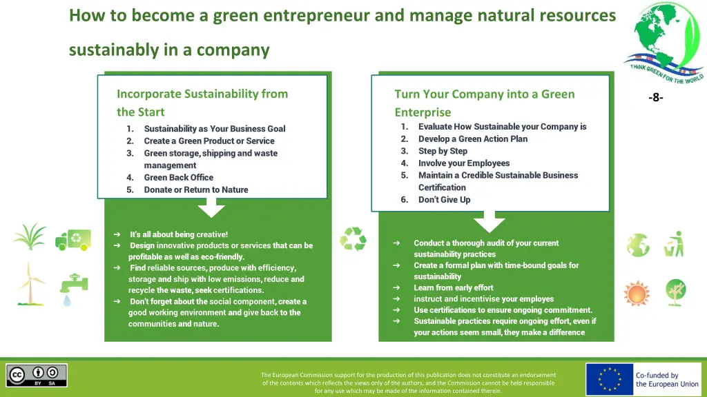 how to become a green entrepreneur and manage