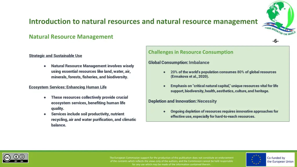 introduction to natural resources and natural 1