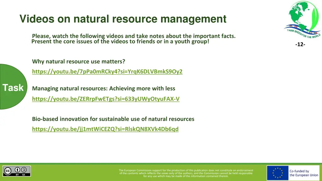 videos on natural resource management