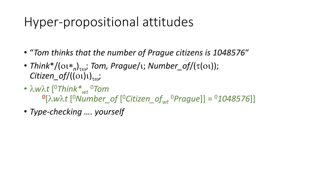 hyper propositional attitudes 1