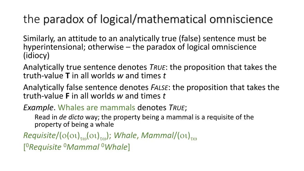 the paradox of logical mathematical omniscience 1