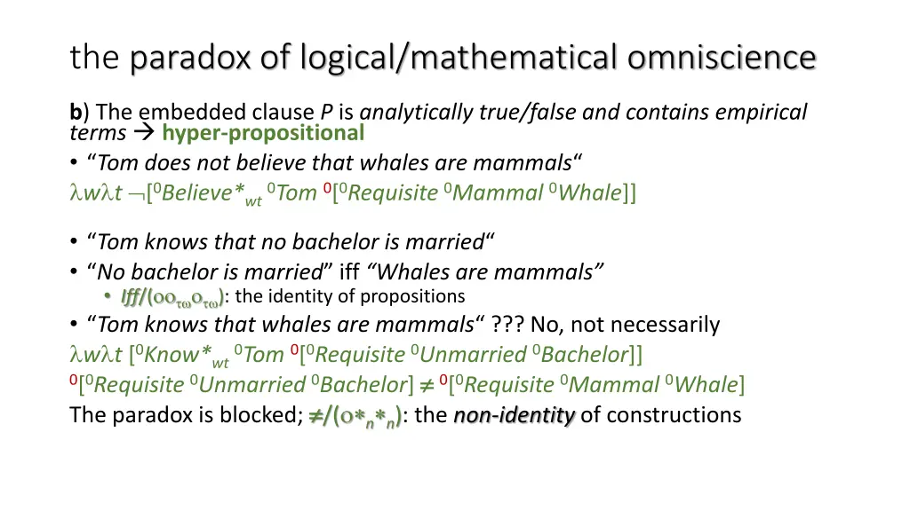 the paradox of logical mathematical omniscience 2