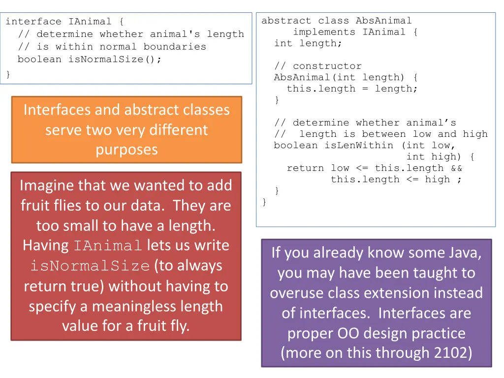 abstract class absanimal implements ianimal 1