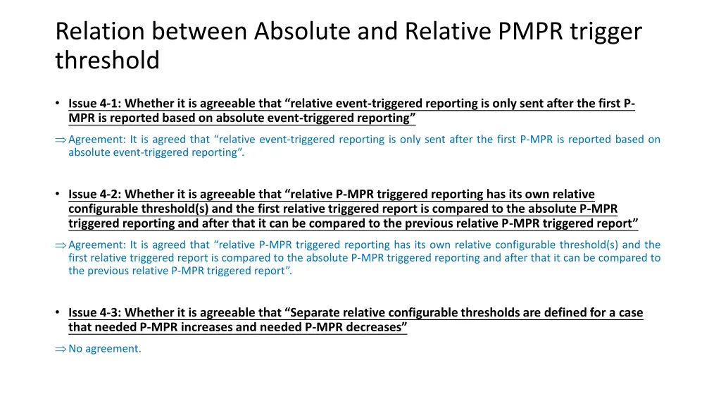 relation between absolute and relative pmpr