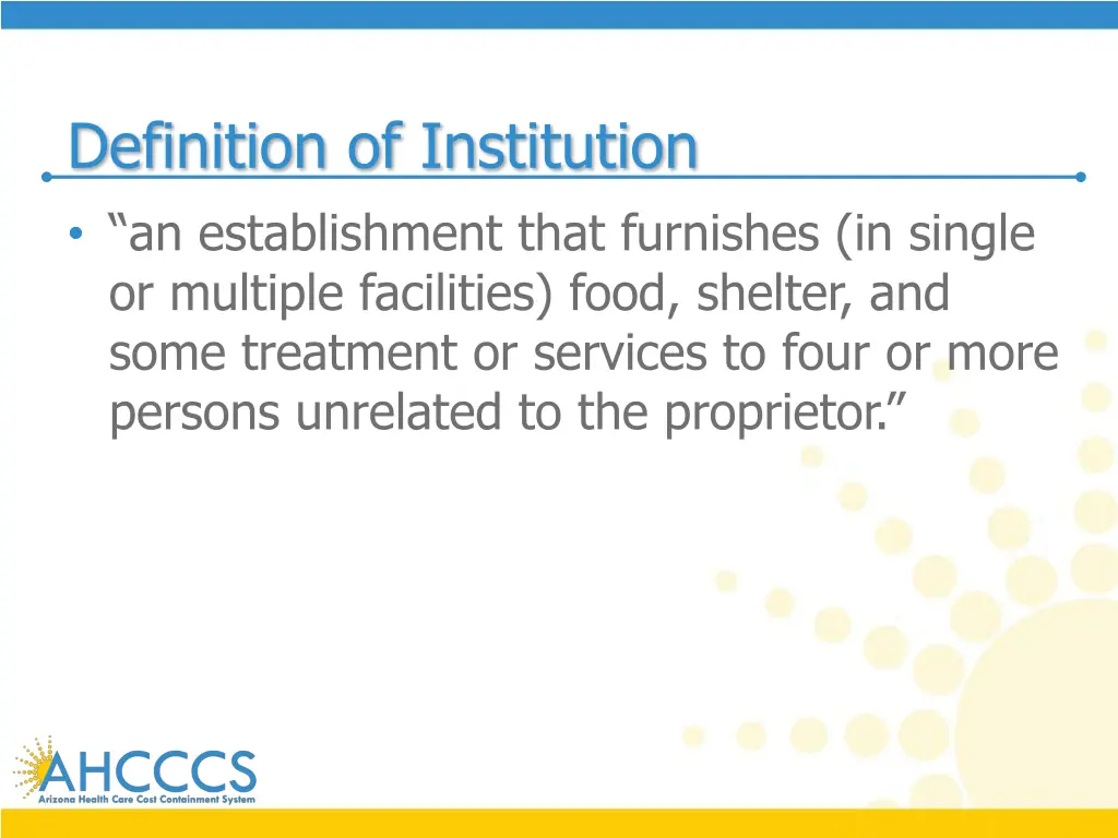 definition of institution an establishment that