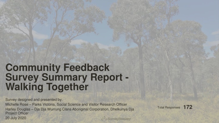 community feedback survey summary report walking