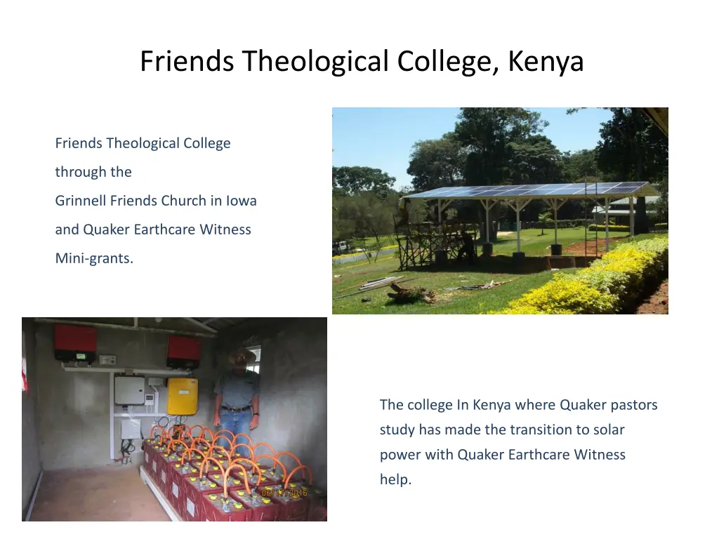 friends theological college kenya