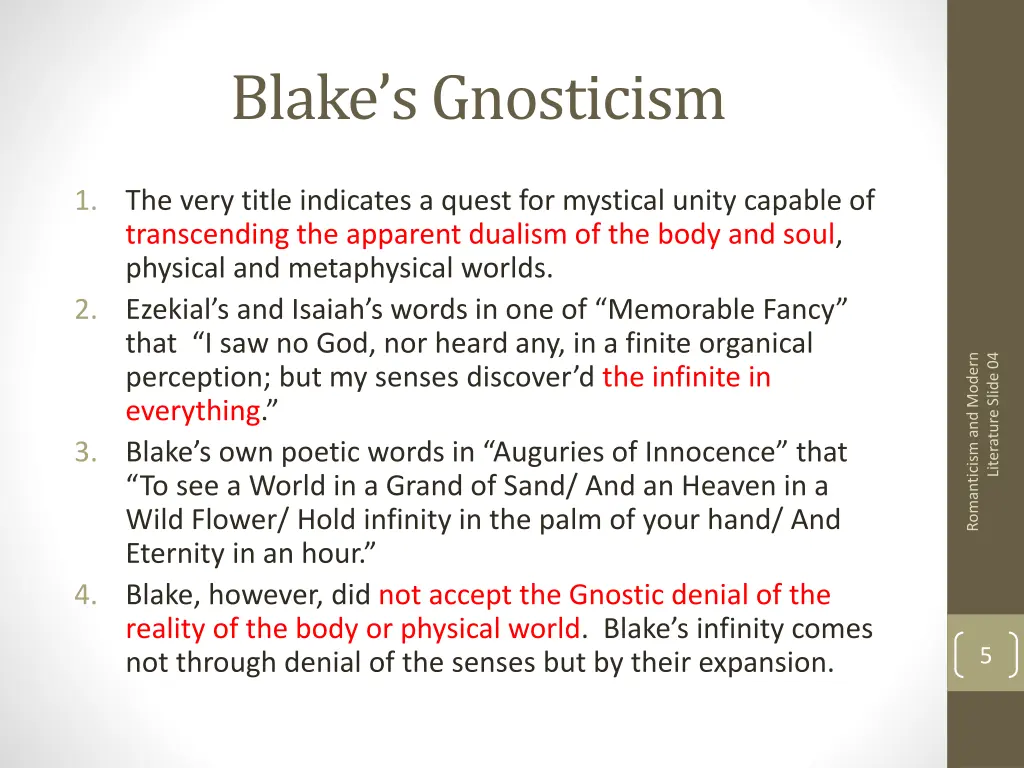 blake s gnosticism