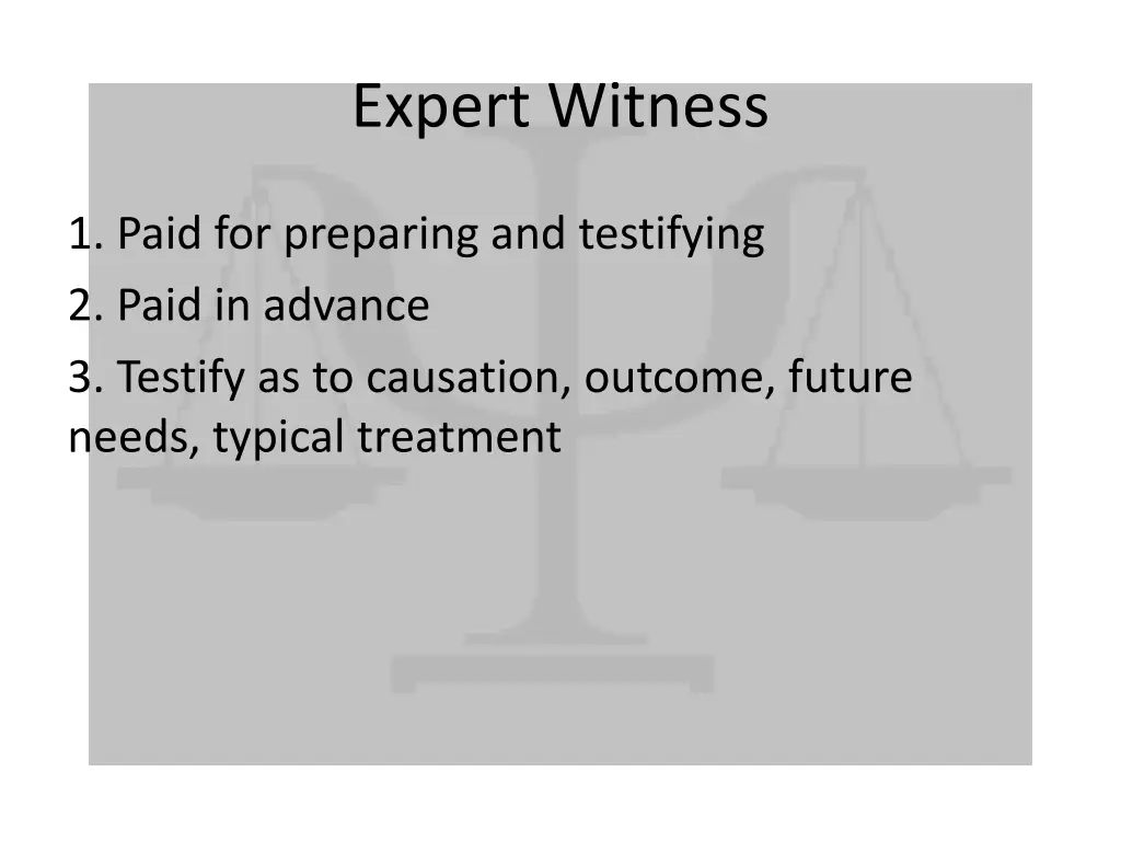 expert witness