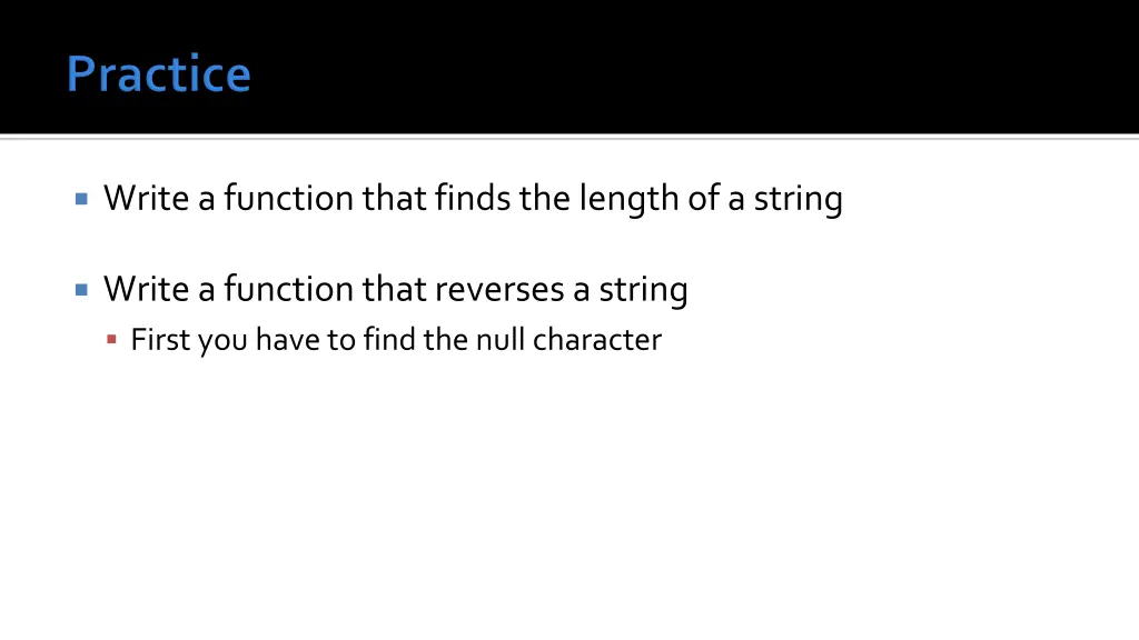 write a function that finds the length of a string