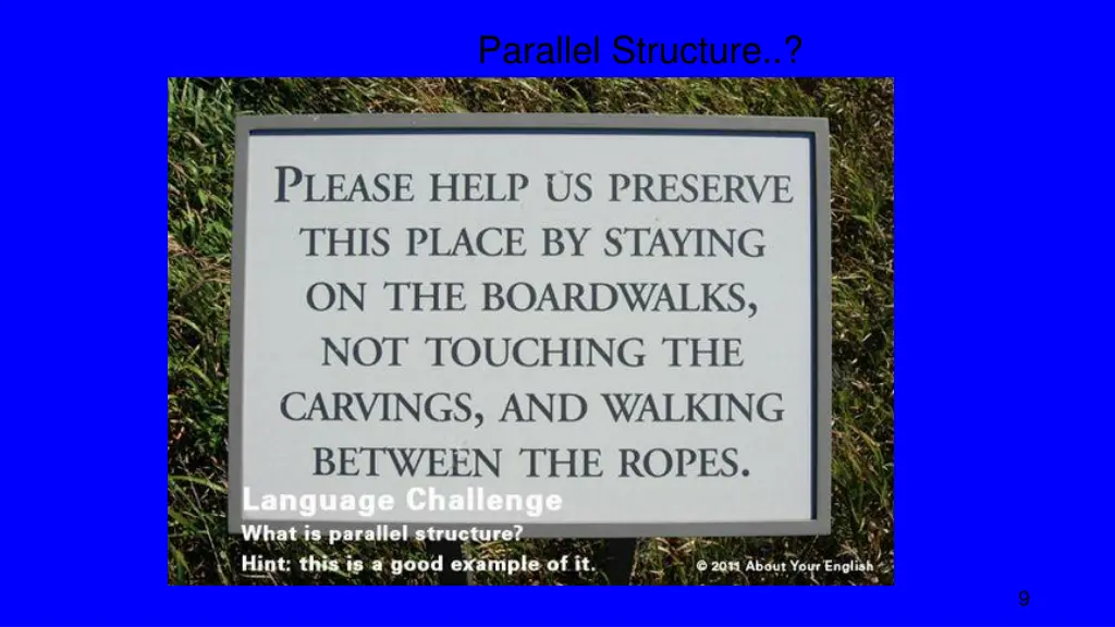 parallel structure 2