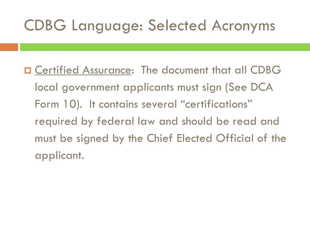 cdbg language selected acronyms 1