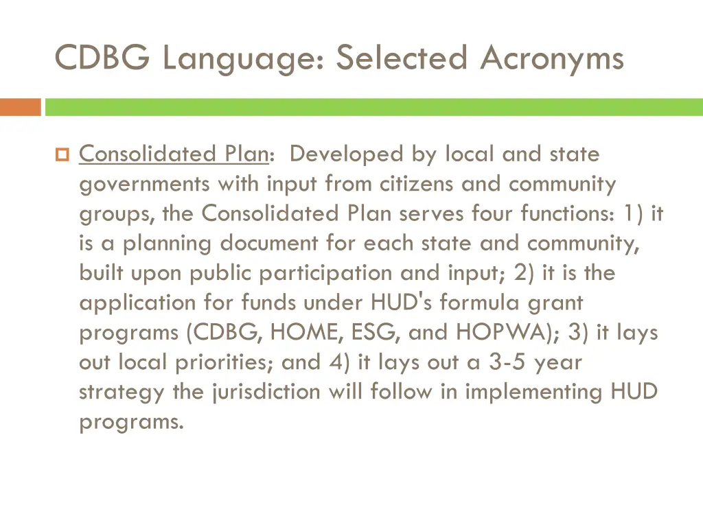 cdbg language selected acronyms 2