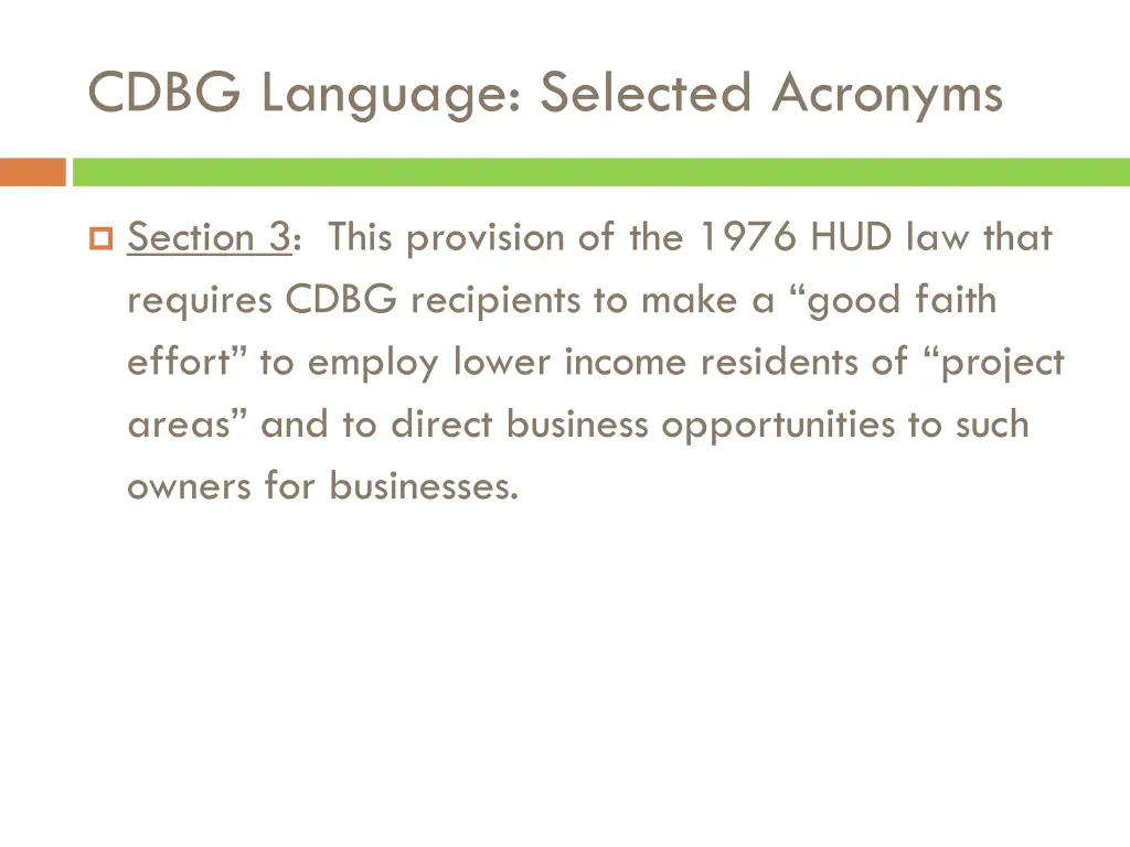 cdbg language selected acronyms 5