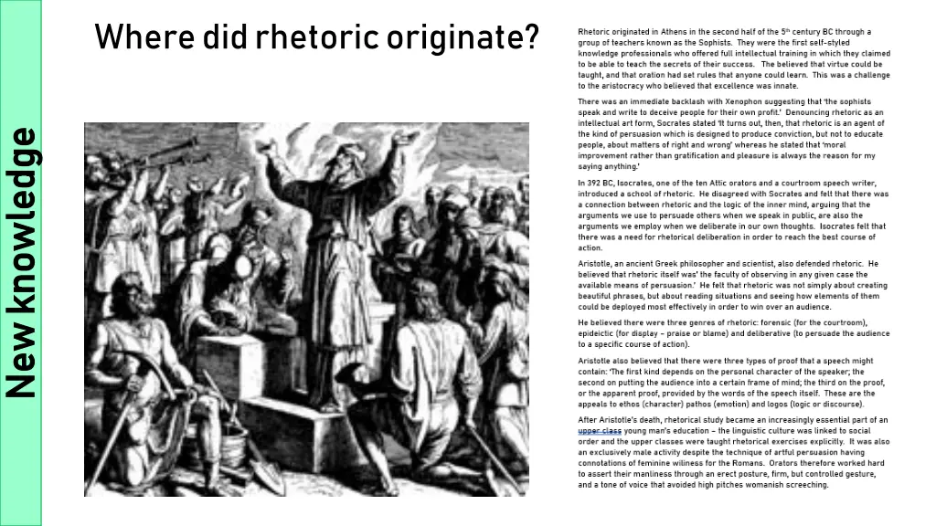 where did rhetoric originate