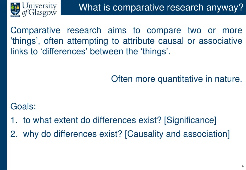 what is comparative research anyway