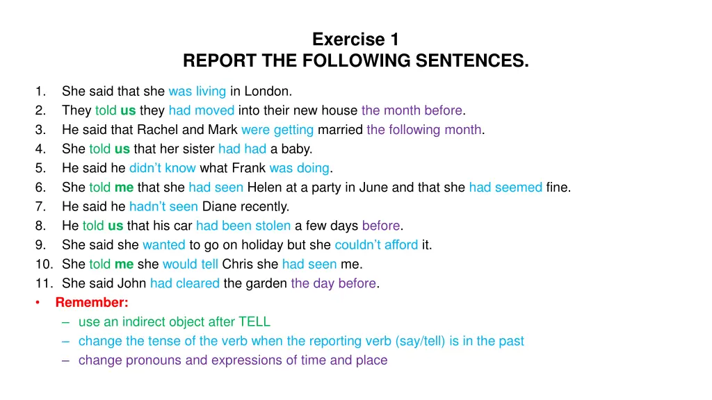 exercise 1 1