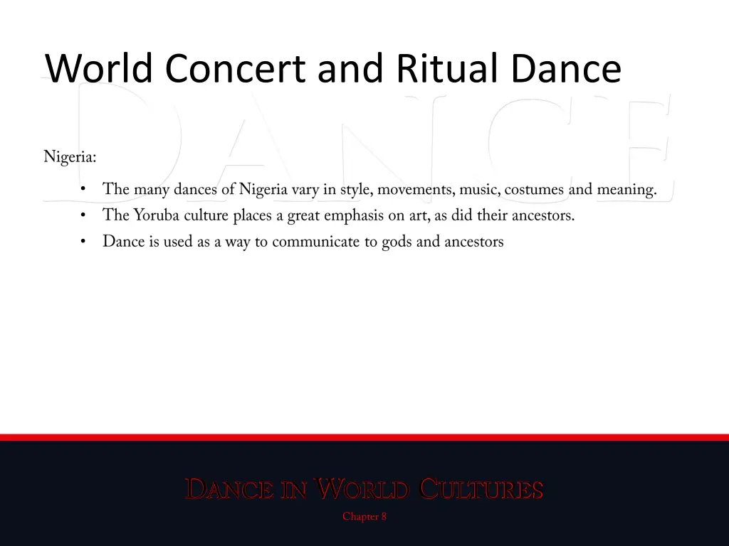 world concert and ritual dance 2