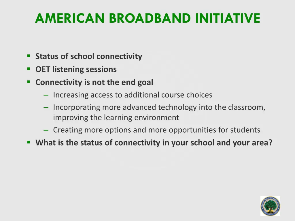 american broadband initiative 1