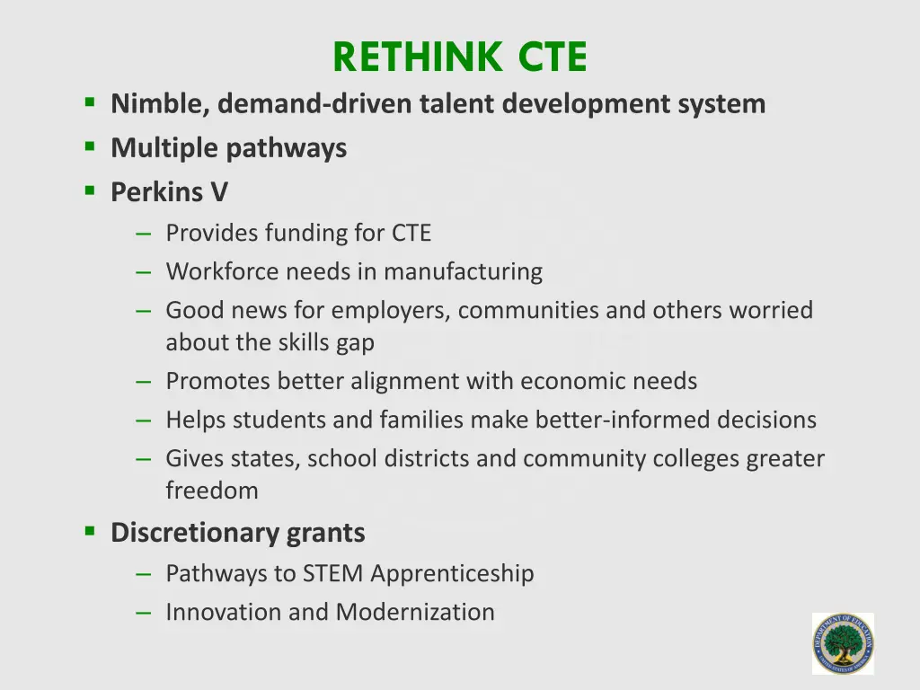 rethink cte