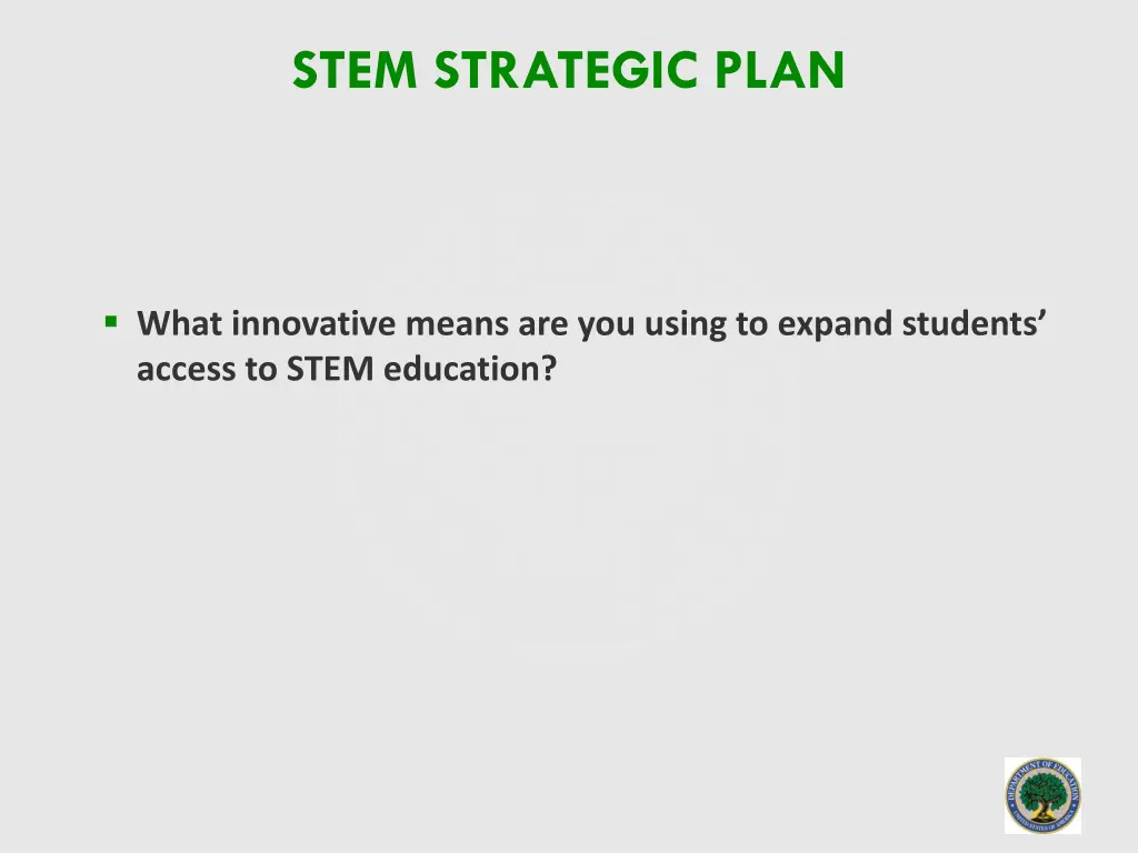 stem strategic plan 2