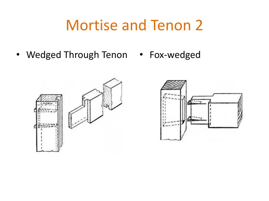 mortise and tenon 2