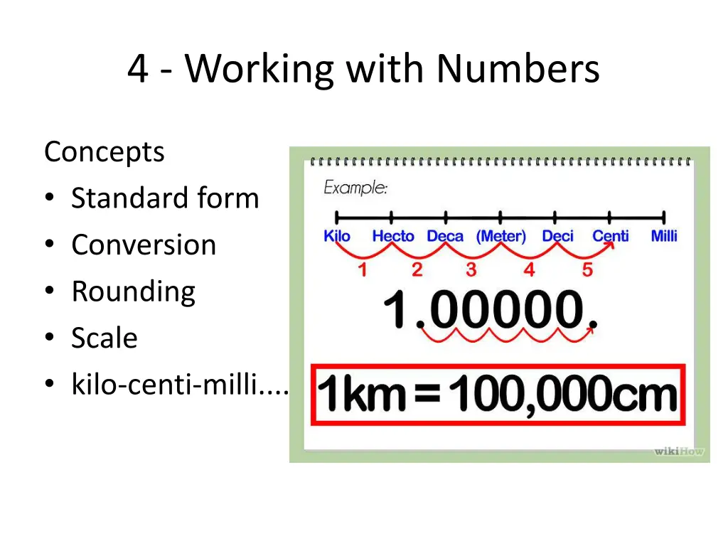 4 working with numbers