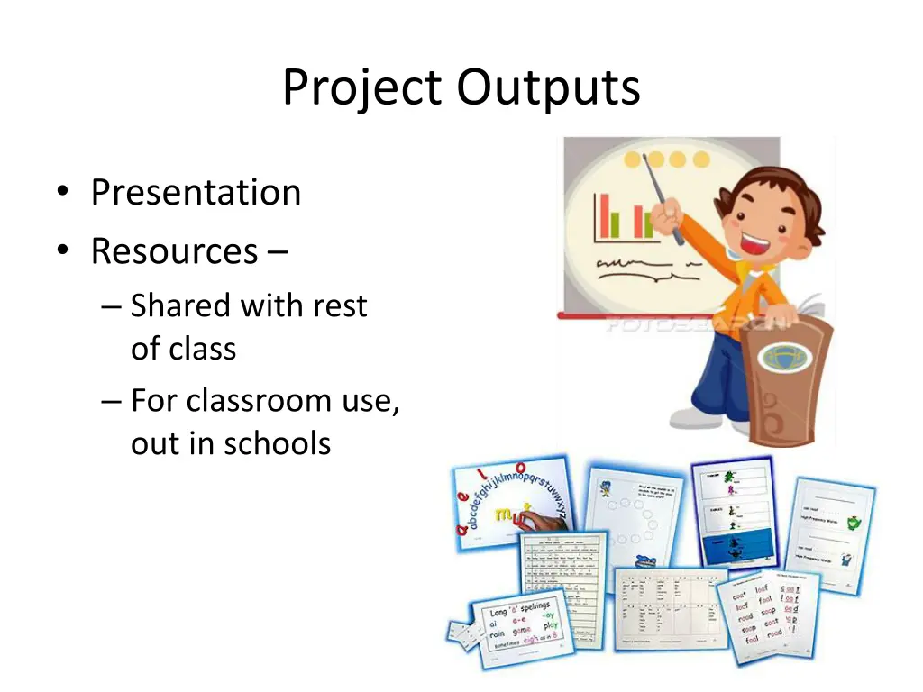 project outputs