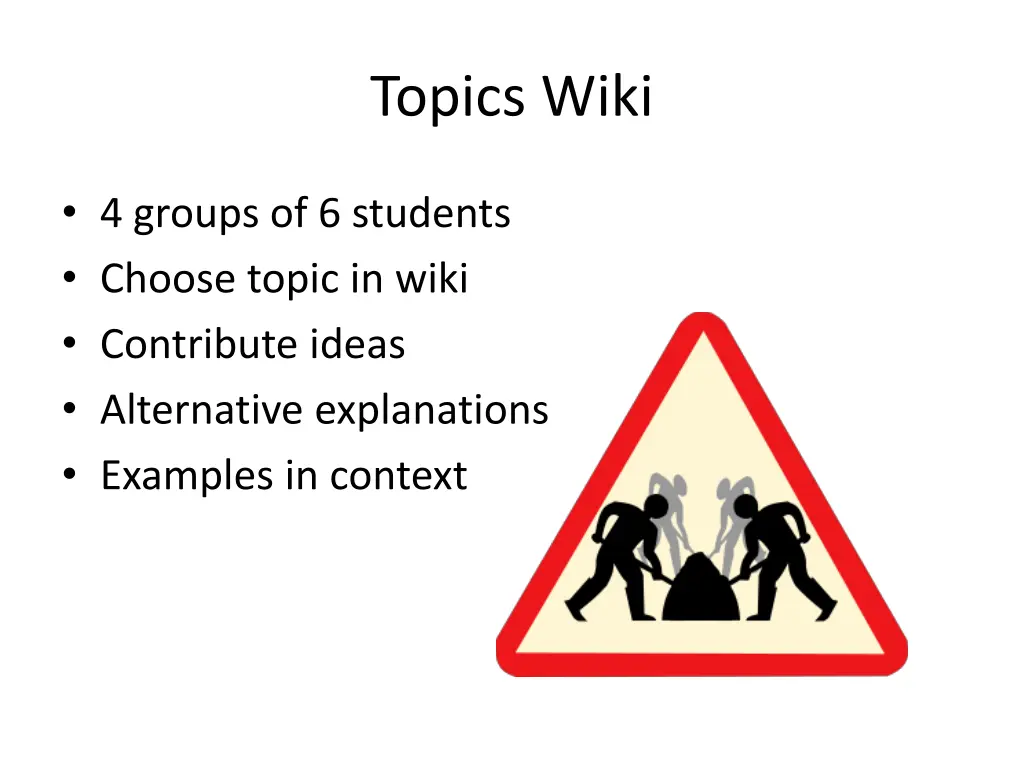 topics wiki