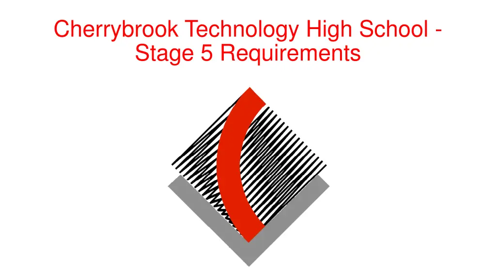 cherrybrook technology high school stage