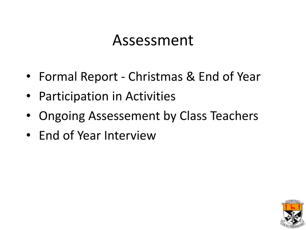 assessment