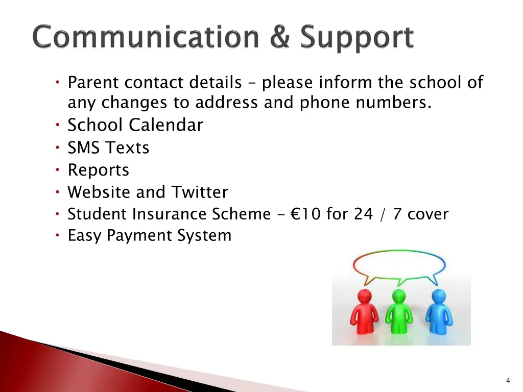 parent contact details please inform the school