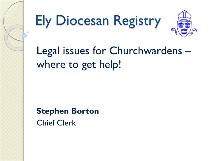 ely diocesan registry