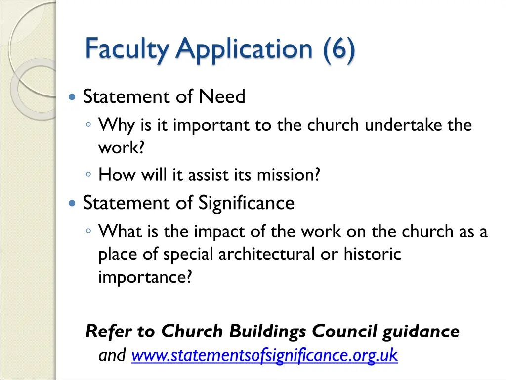 faculty application 6