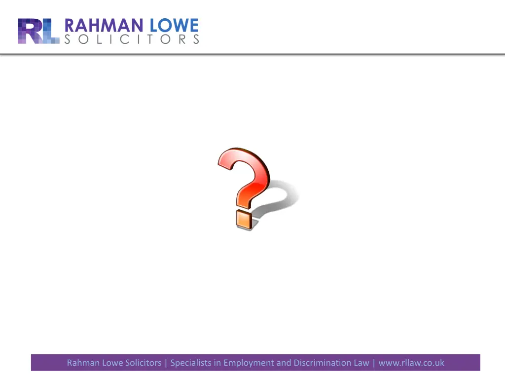 rahman lowe solicitors specialists in employment