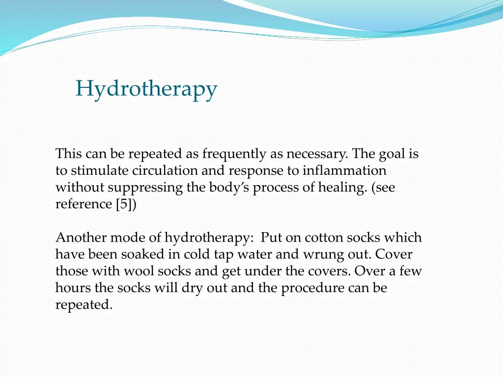 hydrotherapy 1