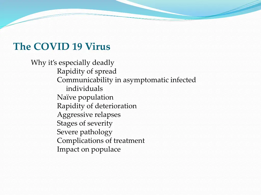 the covid 19 virus