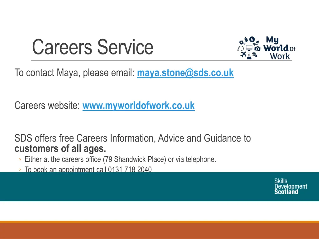 careers service