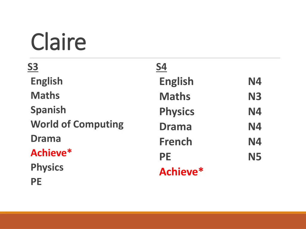 claire claire