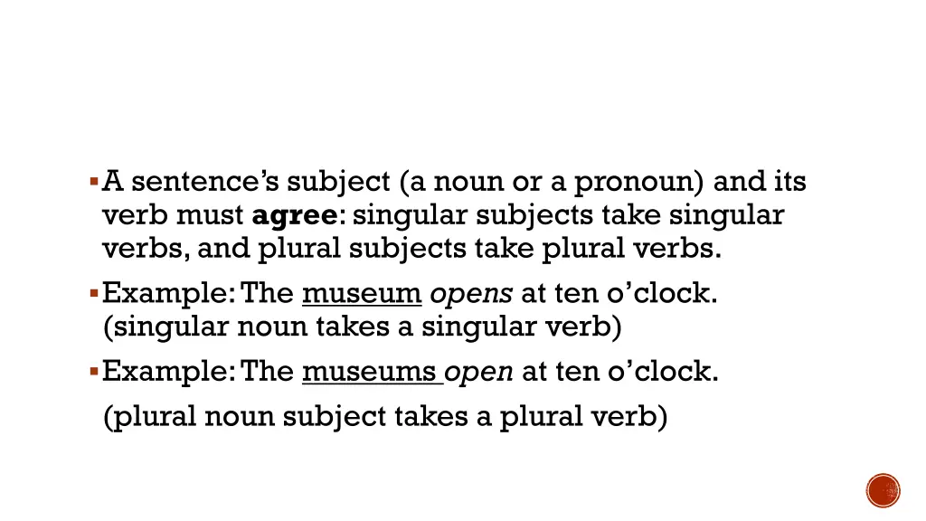 a sentence s subject a noun or a pronoun