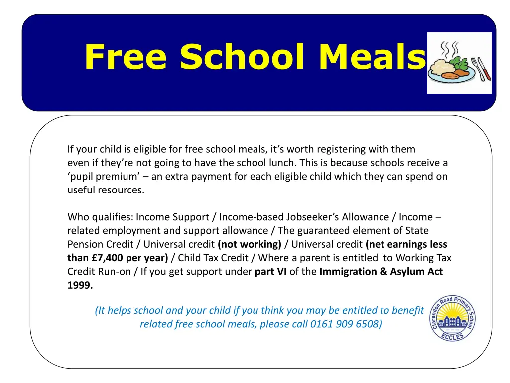 free school meals