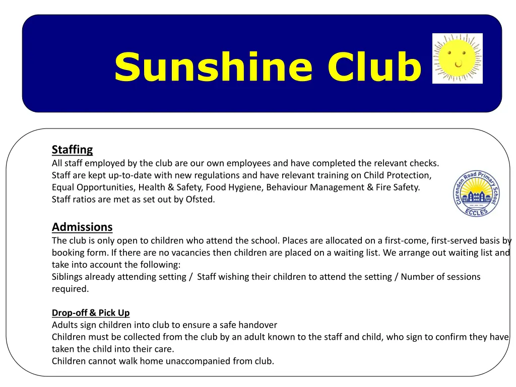 sunshine club 1