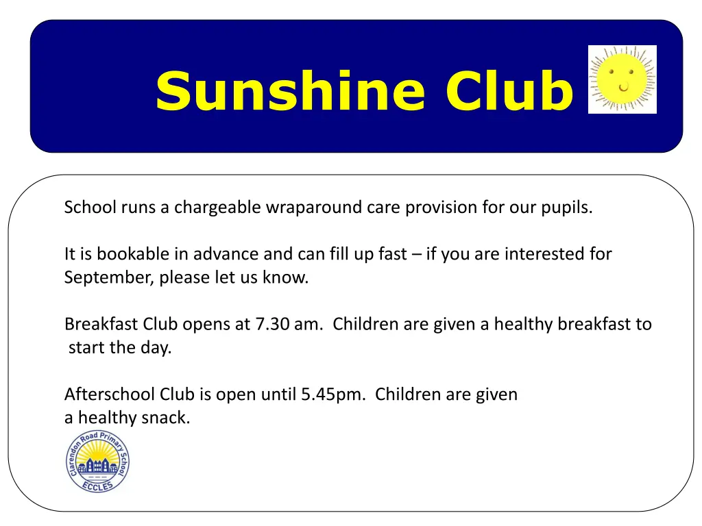 sunshine club