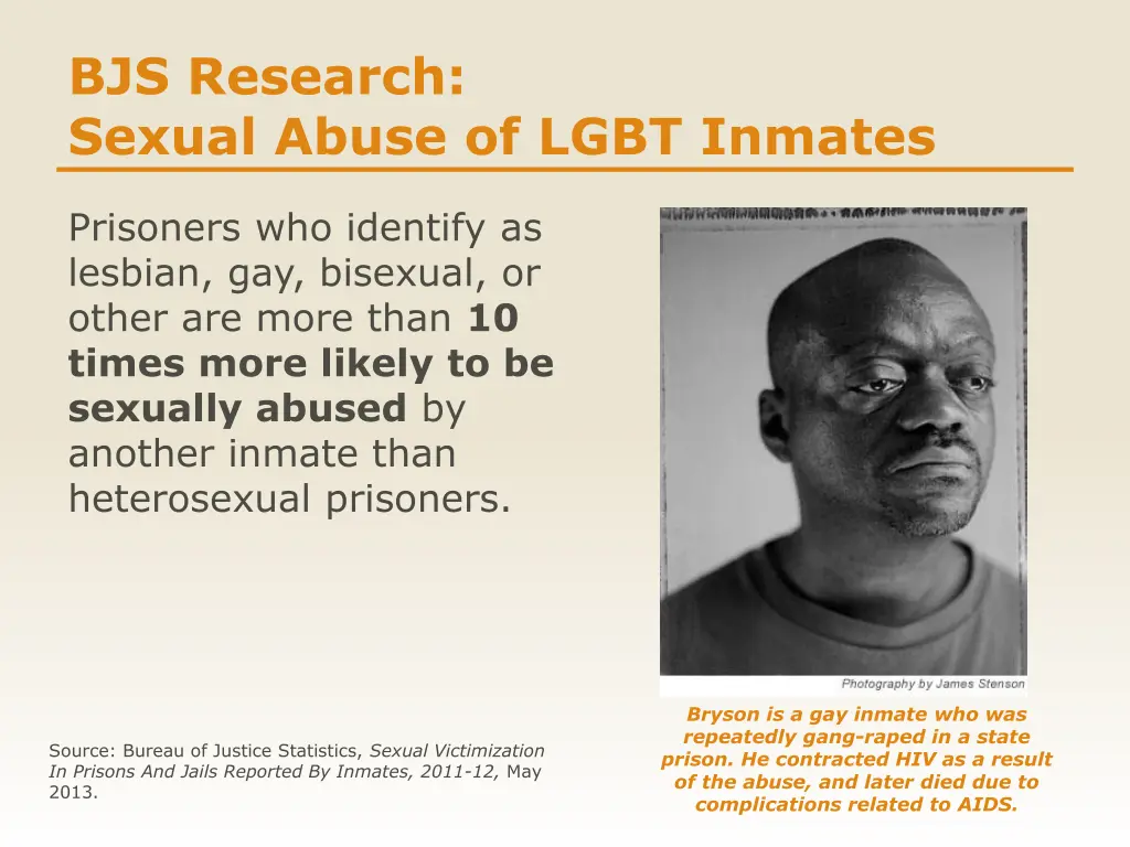 bjs research sexual abuse of lgbt inmates