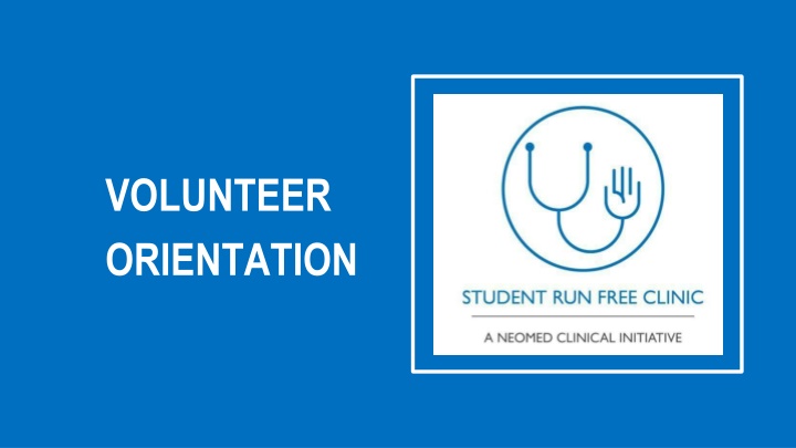 volunteer orientation