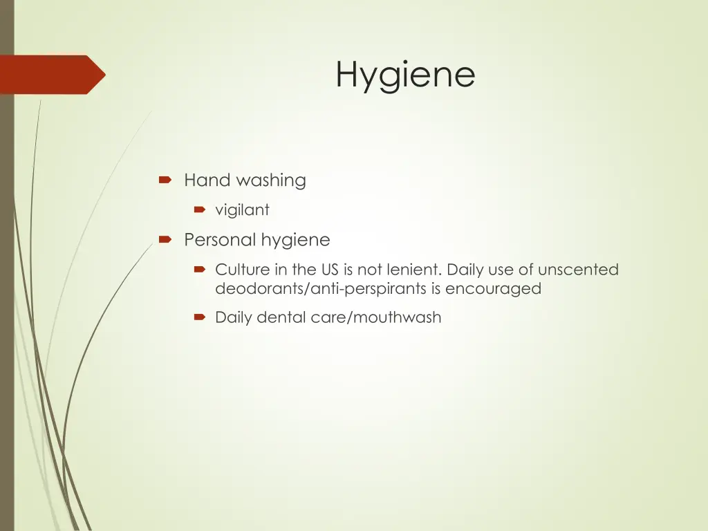 hygiene