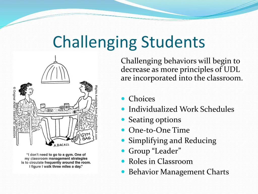 challenging students