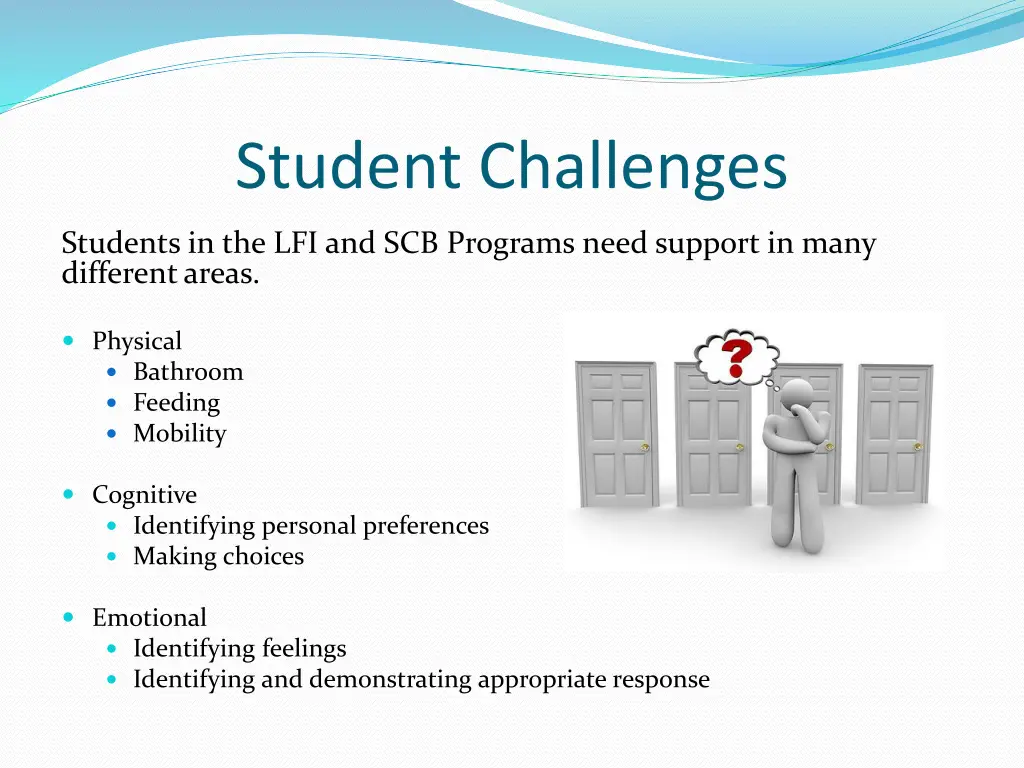 student challenges