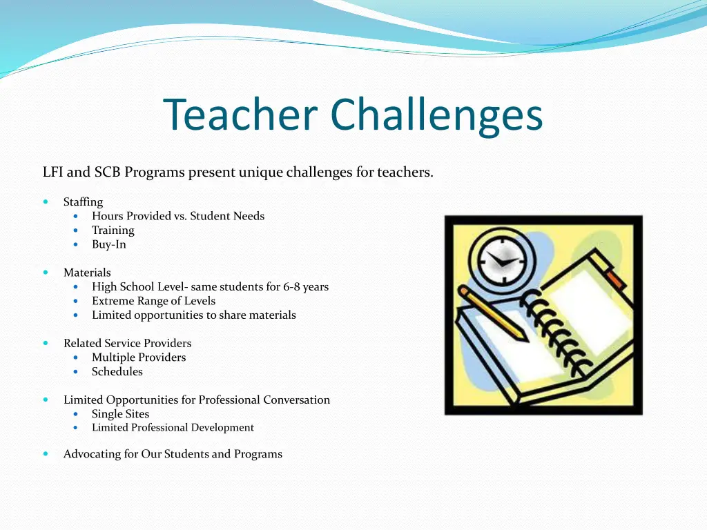 teacher challenges